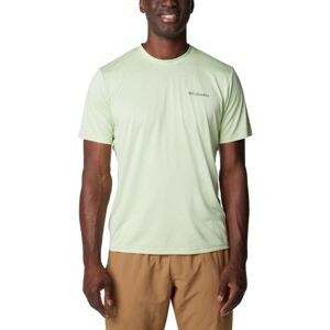 Columbia HIKE CREW Pánske tričko, svetlo zelená, veľkosť