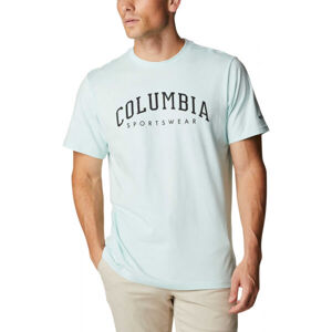 Columbia CSC SEASONAL LOGO TEE Pánske tričko s krátkym rukávom, svetlomodrá, veľkosť XXL