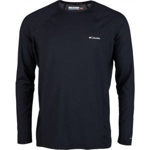 Columbia MIDWEIGHT LS TOP M Pánske funkčné tričko, čierna, veľkosť M