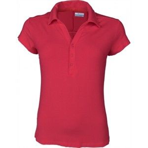 Columbia PACIFIC POLO červená L - Dámske tričko