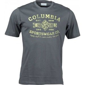 Columbia ROUGH N ROCKY SHORT SLEEVE TEE sivá M - Pánske tričko