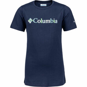Columbia SWEAT PINES GRAPHIC SHORT SLEEVE TEE Detské tričko, tmavo modrá, veľkosť