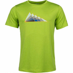 Columbia TECH TRAIL GRAPHIC TEE Pánske tričko, zelená, veľkosť