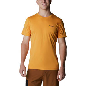 Columbia ZERO RULES SHORT Pánske tričko, oranžová, veľkosť XL