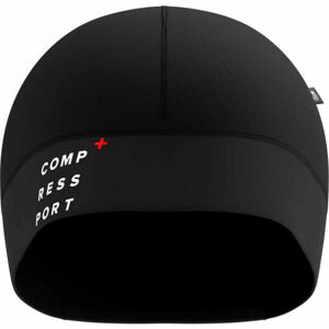 Compressport Zateplená bežecká čiapka Zateplená bežecká čiapka, čierna, veľkosť UNI