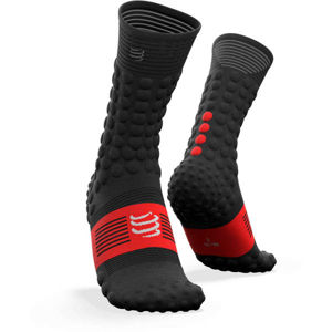 Compressport PRO RACING SOCKS v3.0 čierna T4 - Zimné  bežecké ponožky