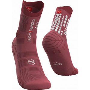 Compressport RACE V3.0 TRAIL Bežecké ponožky, ružová, veľkosť T2