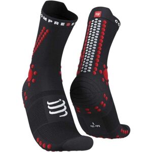 Compressport PRO RACING SOCKS V4.0 RUN HIGH Bežecké ponožky, čierna, veľkosť T4