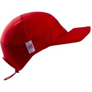 Compressport PRO RACING ULTRALIGHT CAP červená NS - Bežecká šiltovka