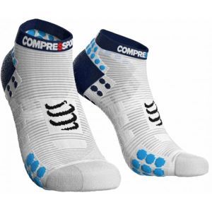 Compressport RACE V3.0 RUN LO modrá T2 - Bežecké ponožky