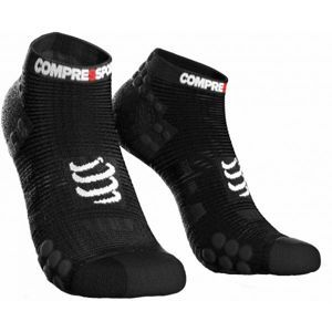 Compressport RACE V3.0 RUN LO čierna T3 - Bežecké ponožky
