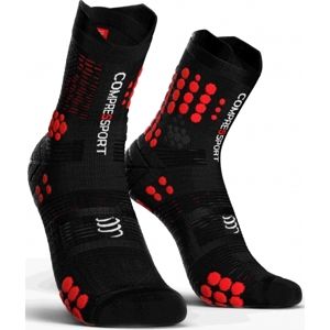 Compressport RACE V3.0 TRAIL Bežecké ponožky, čierna, veľkosť 42-44