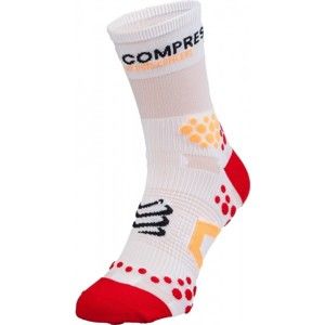 Compressport RUN HI V2.1 červená T2 - Kompresné ponožky