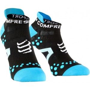 Compressport RUN LO V2.1 modrá T1 - Kompresné ponožky