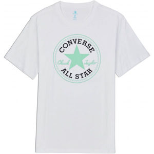 Converse CHUCK PATCH TEE biela M - Pánske tričko