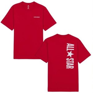 Converse ALL STAR SHORT SLEEVE TEE červená XL - Pánske tričko
