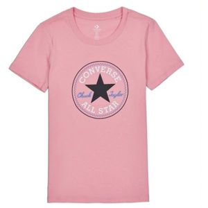 Converse CHUCK PATCH NOVA TEE svetlo ružová L - Dámske tričko