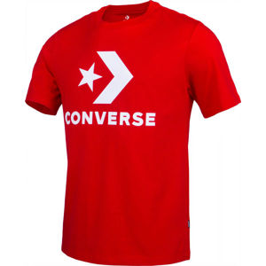 Converse STAR CHEVRON TEE červená XXL - Pánske tričko