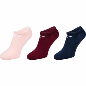 Converse BASIC WOMEN LOW CUT 3PP Dámske ponožky, tmavo modrá, veľkosť 35-38