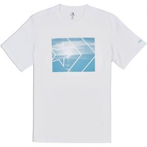 Converse BEACH TEE biela S - Pánske tričko