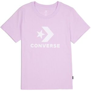 Converse STAR CHEVRON TEE Dámske tričko, ružová, veľkosť XS