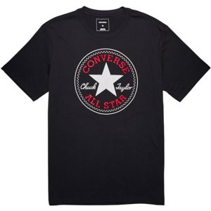 Converse CORE CHUCK PATCH TEE čierna S - Pánske tričko