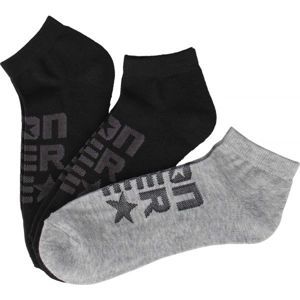 Converse MEN'S MESH LOGO šedá 43-46 - Pánske ponožky