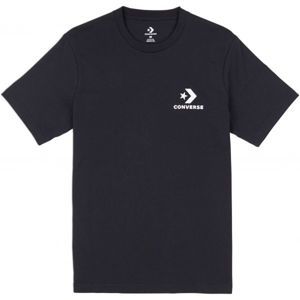 Converse LEFT CHEST STAR CHEVRON TEE čierna XL - Pánske tričko