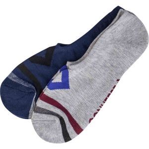 Converse VINTAGE STAR CHEVRON STRIPE Pánske ponožky, sivá, veľkosť 39-46