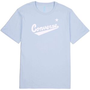 Converse CENTER FRONT LOGO TEE Pánske tričko, svetlomodrá, veľkosť M