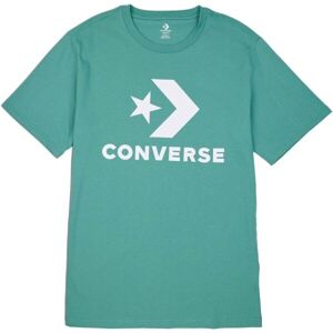 Converse STANDARD FIT CENTER FRONT LARGE LOGO STAR CHEV SS TEE Unisex tričko, svetlomodrá, veľkosť XS