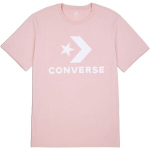 Converse STANDARD FIT CENTER FRONT LARGE LOGO STAR CHEV SS TEE Unisex tričko, ružová, veľkosť M