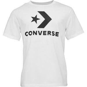 Converse STAR CHEVRON TEE Pánske tričko, biela, veľkosť XL