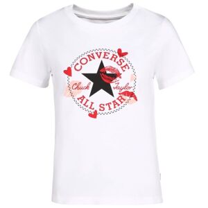 Converse VALENTINE’S DAY CLASSIC TEE Dámske tričko, biela, veľkosť L