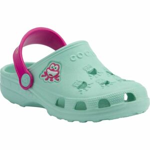 Coqui LITTLE FROG Detské sandále, svetlo zelená, veľkosť