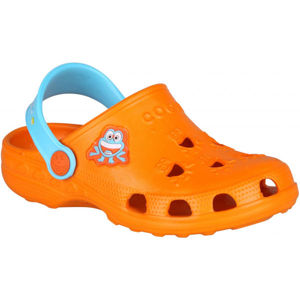 Coqui LITTLE FROG Detské sandále, oranžová, veľkosť 31/32