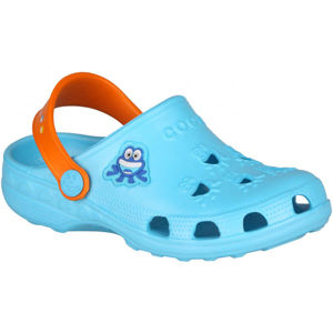 Coqui LITTLE FROG Detské sandále, modrá, veľkosť 23/24