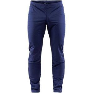 Craft STORM 2.0 modrá S - Pánske zateplené nohavice pre bežecké lyžovanie