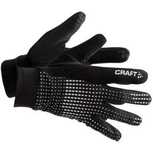 Craft BRILLIANT čierna S - Funkčné bežecké rukavice