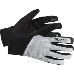 Craft SHELTER biela M - Cyklistické rukavice