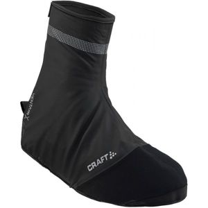 Craft SHELTER Cyklistické vodeodolné návleky na obuv, čierna, veľkosť XL