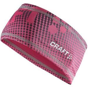Craft LIVIGNO ružová L/XL - Funkčná bežecká čelenka
