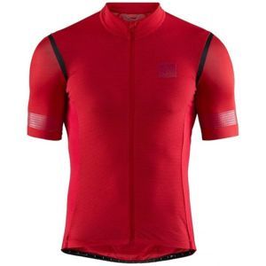 Craft HALE GLOW červená L - Pánsky cyklistický dres