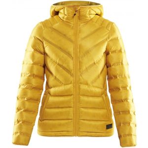 Craft LIGHTWEIGHT DOWN žltá M - Dámska zimná bunda