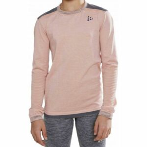 Craft FUSEKNIT COMFORT Juniorské funkčné tričko, ružová, veľkosť 122-128