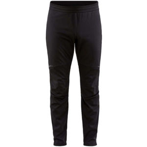 Craft GLIDE čierna 2XL - Pánske zateplené softshellové nohavice