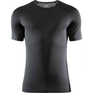 Craft PRO DRY NANOWEIGHT SS M Pánske funkčné tričko, čierna, veľkosť XL