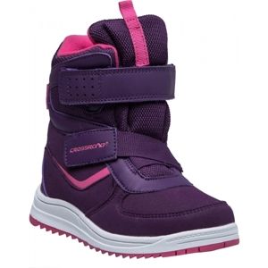 Crossroad CARAT fialová 29 - Detská zimná obuv