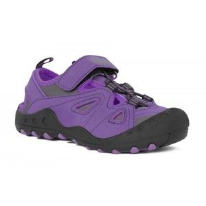 Crossroad MYSTIC fialová 30 - Detské sandále