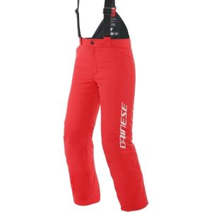 Dainese RIBBO PANTS Detské lyžiarske nohavice, červená, veľkosť 140